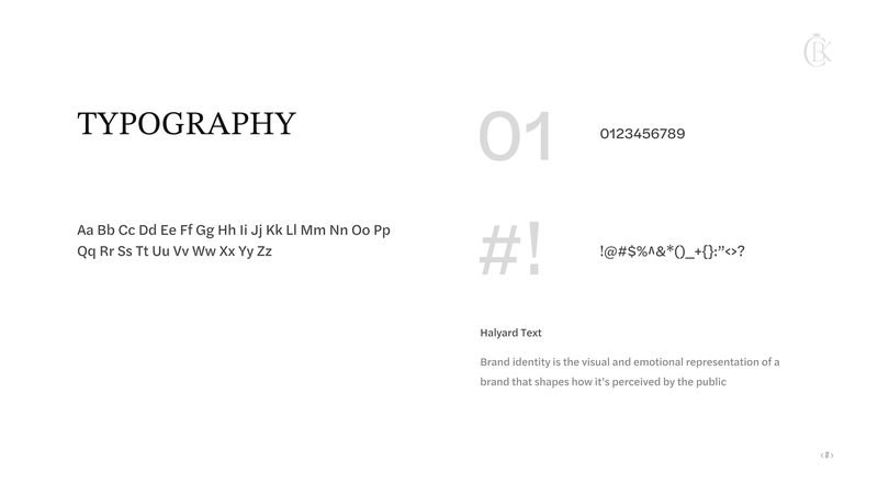 Black Cattle King brand guidelines — Type specimen