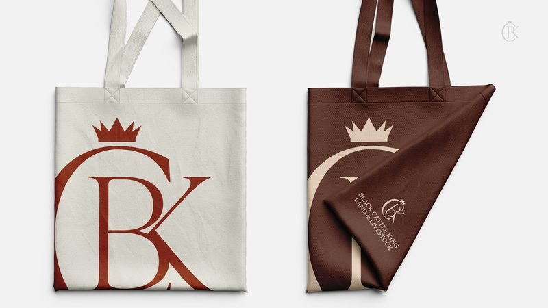 Black Cattle King brand guidelines — Apparel application